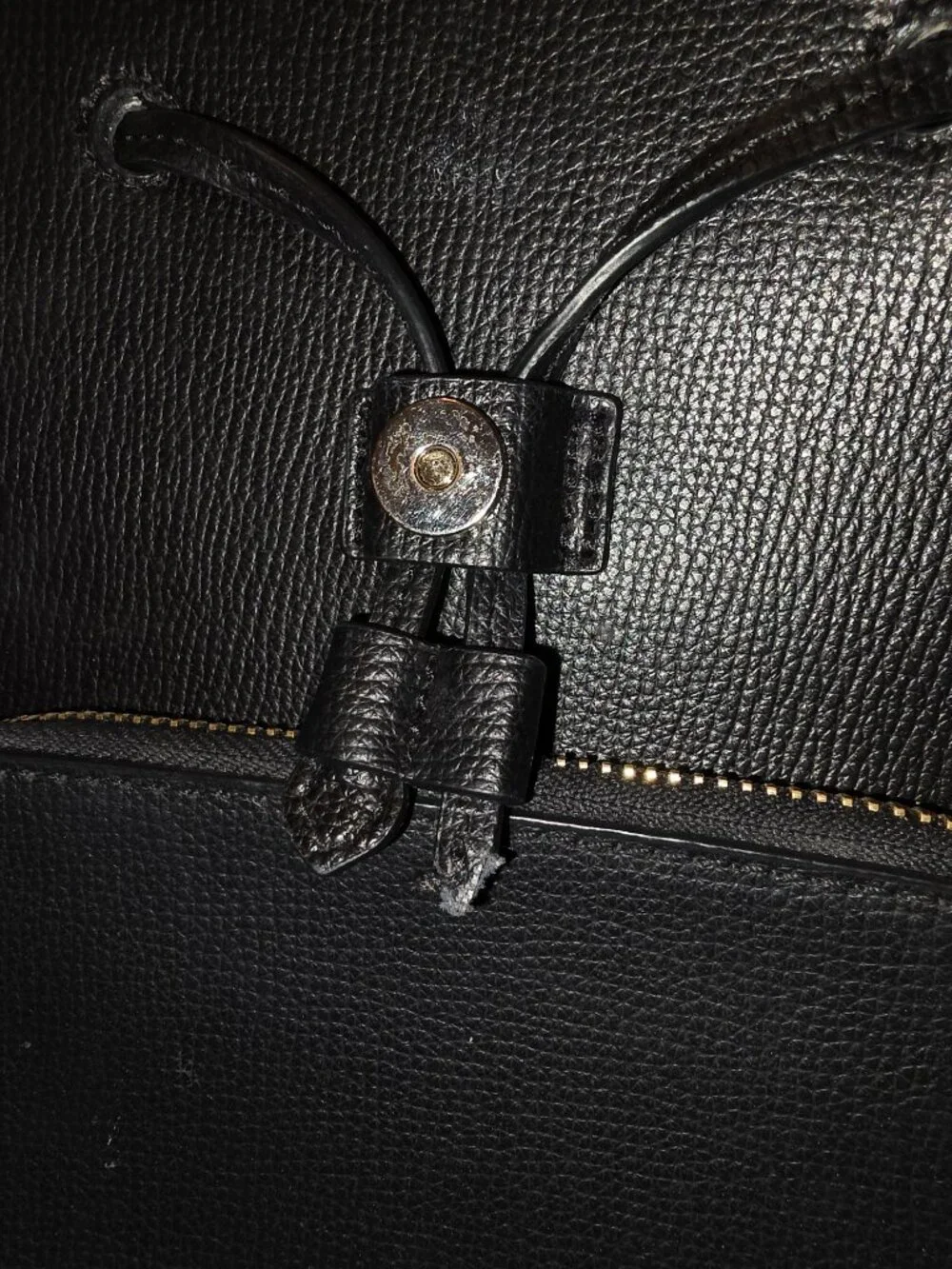Kate Spade New York Black Leather Backpack